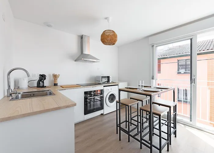 T2 Avec Parking Gratuit - Proximité Gare Appartement Toulouse
